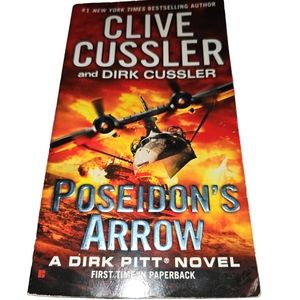 Vintage 1990's Novel - Clive Cussler - Poseidon's Arrow